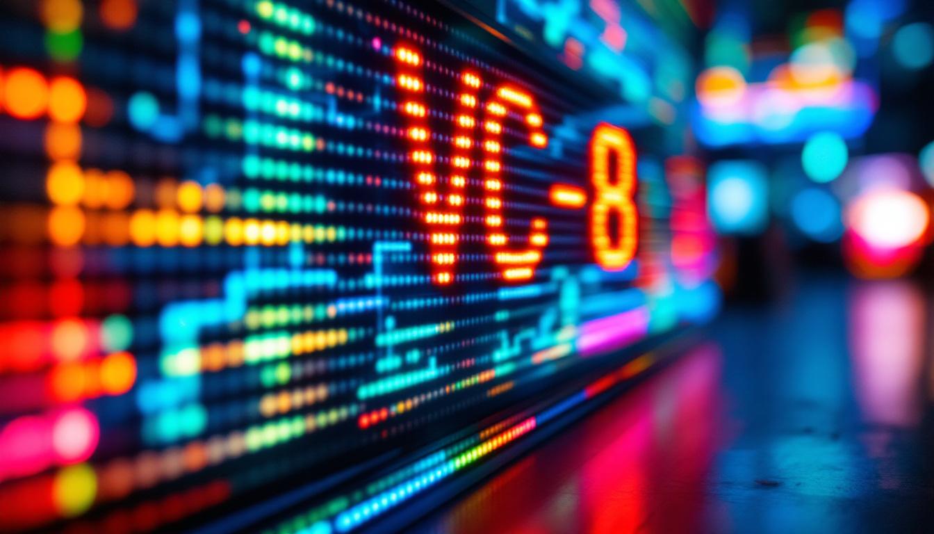 A photograph of a vibrant