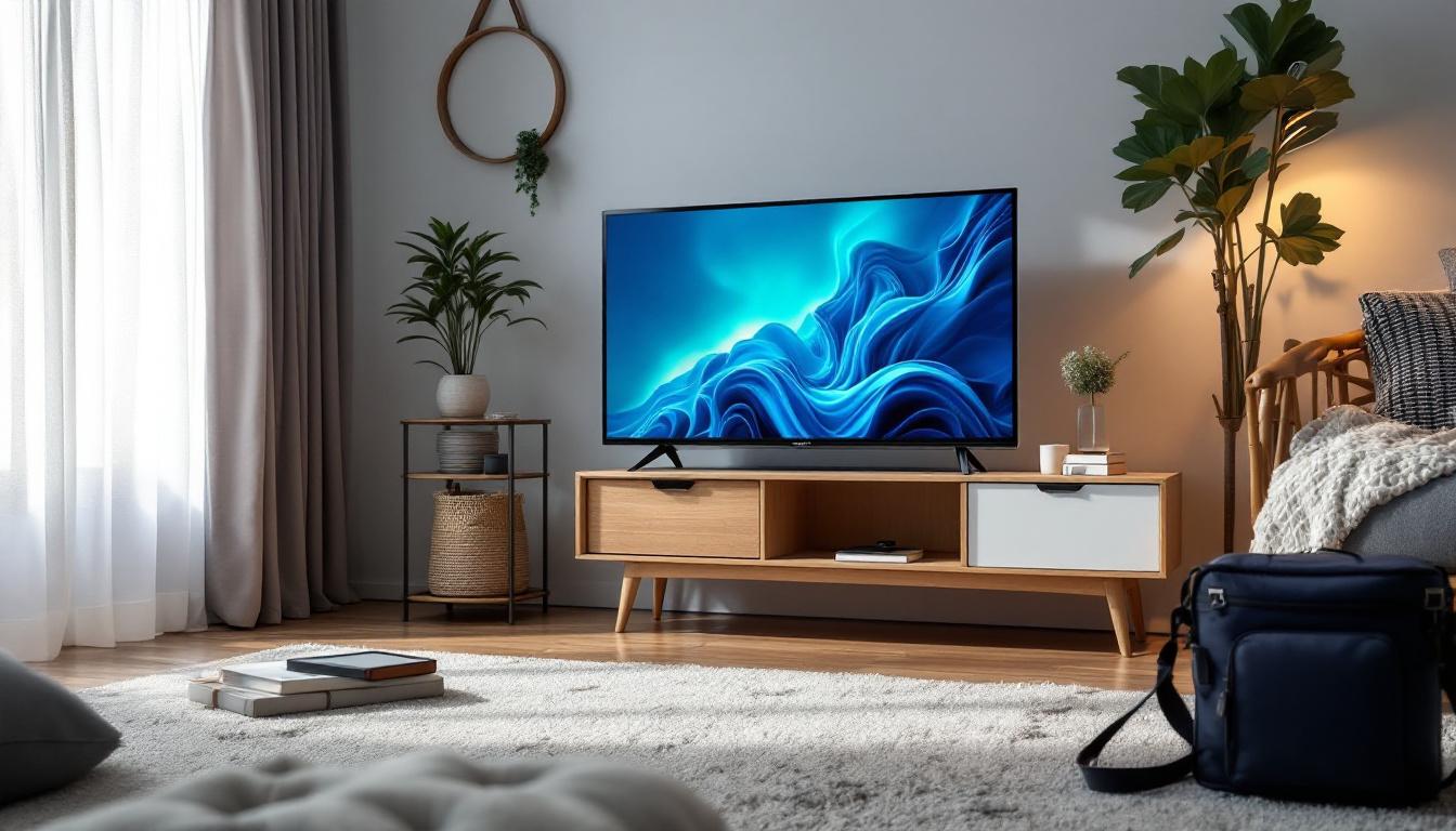 A photograph of a sleek