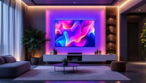 A photograph of a sleek