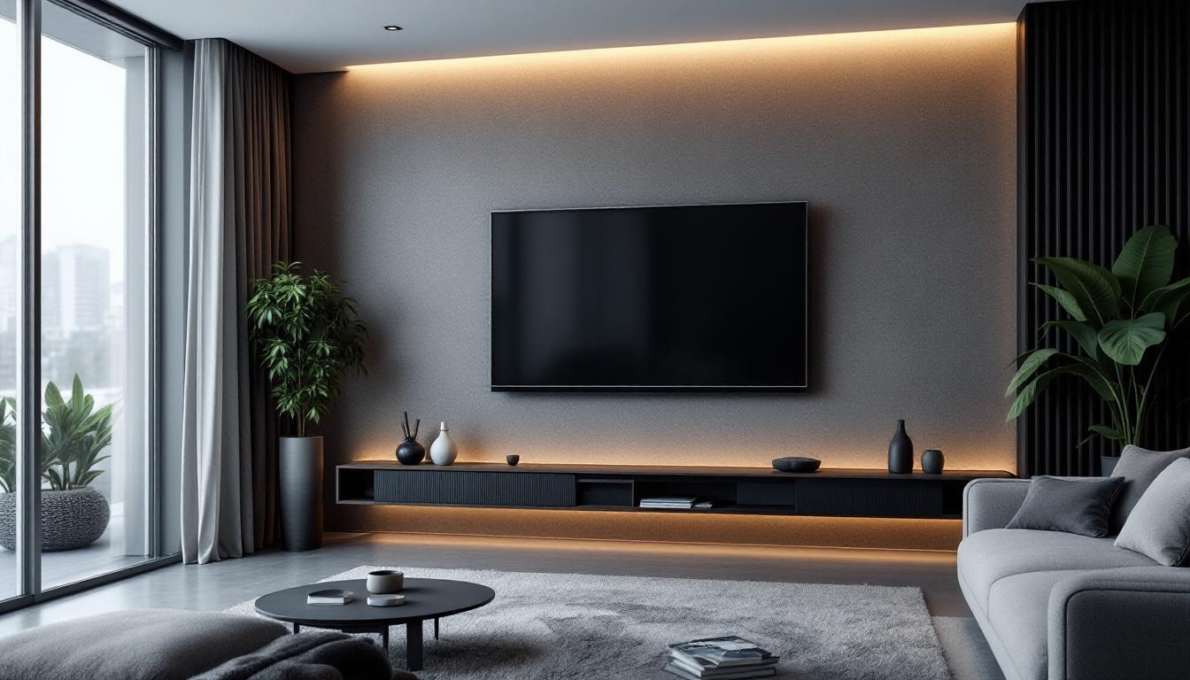 A photograph of a sleek