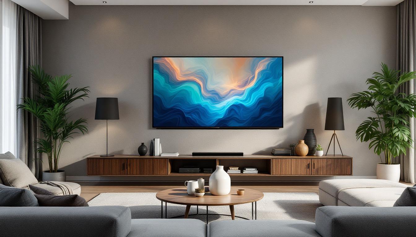 A photograph of a sleek