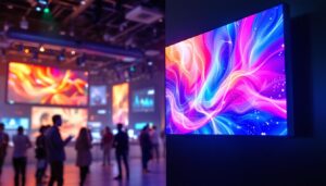 A photograph of a vibrant