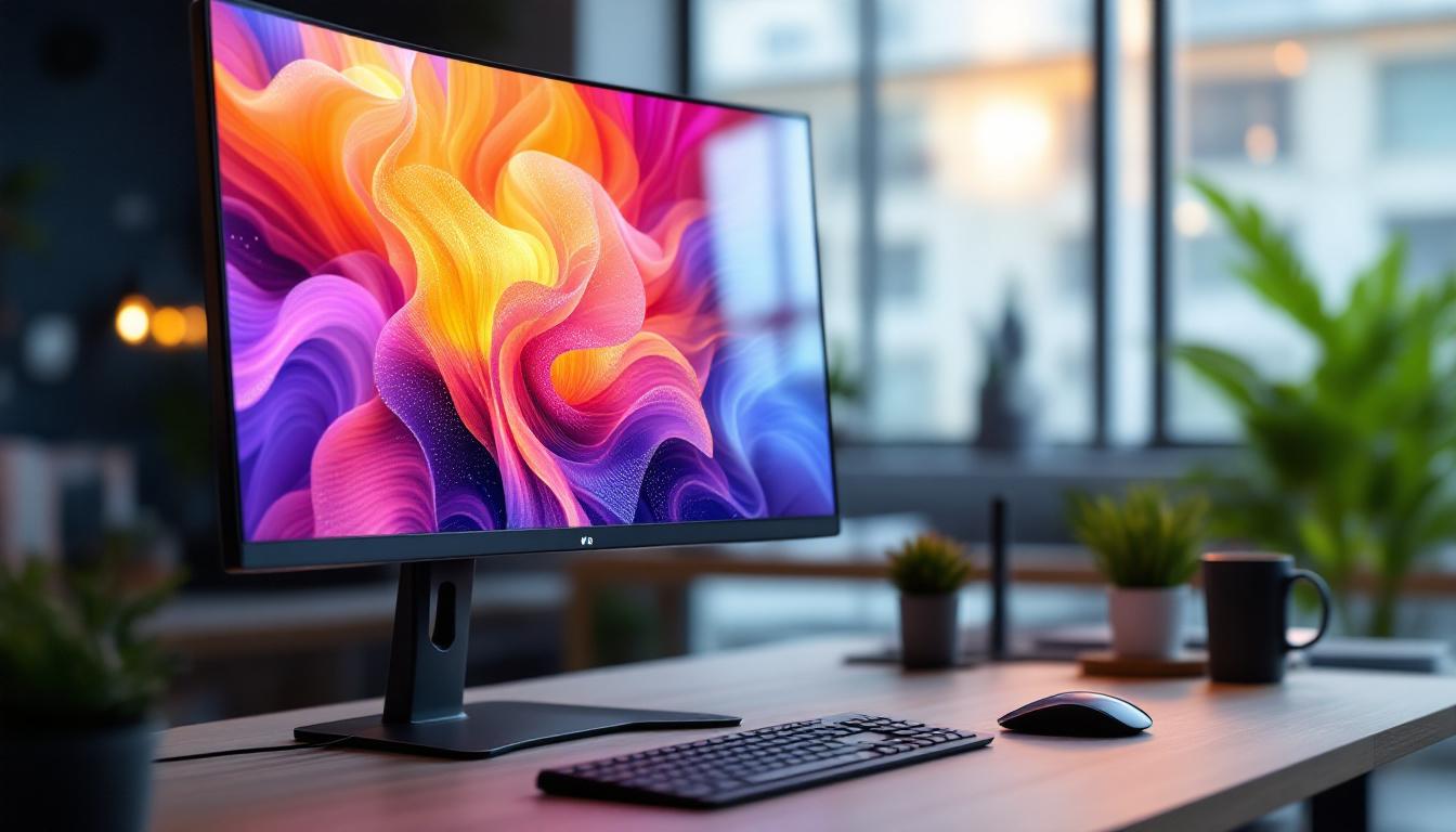 A photograph of a sleek