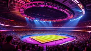 A photograph of capture a photograph of the smallest stadium in the world