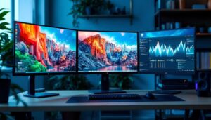 A photograph of a sleek