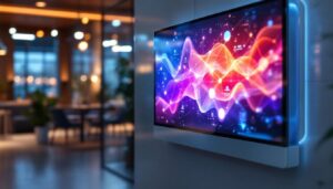 A photograph of a sleek