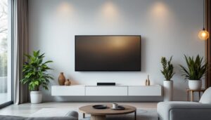 A photograph of a sleek