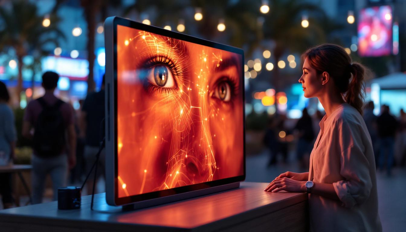 A photograph of a sleek