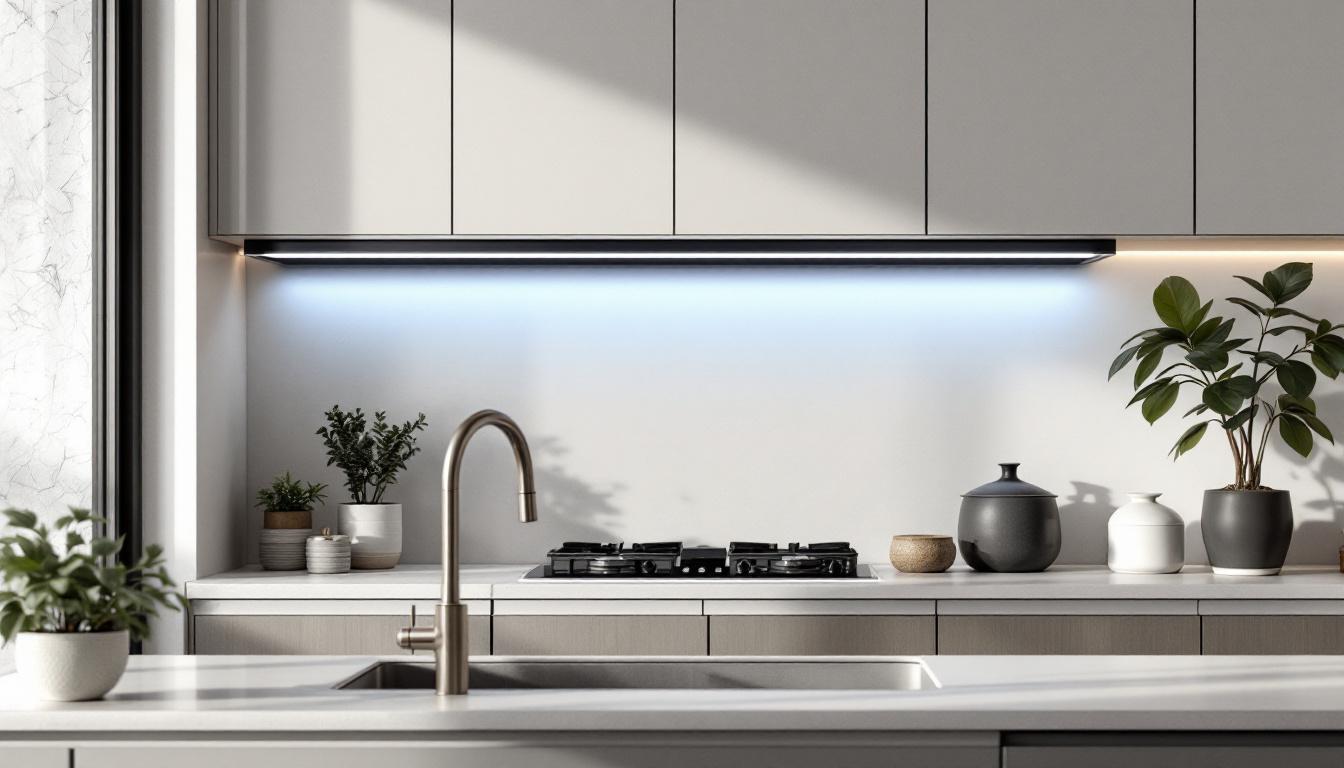 A photograph of a sleek