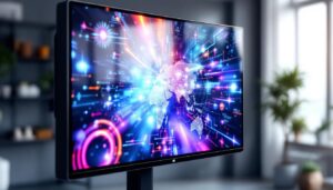 A photograph of a sleek