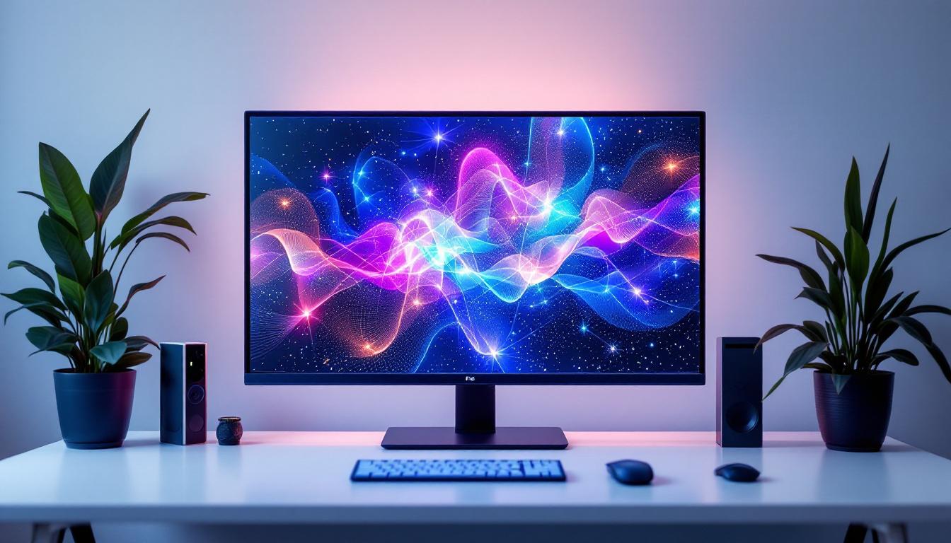 A photograph of a sleek