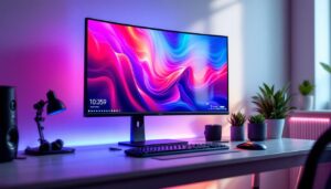 A photograph of a sleek