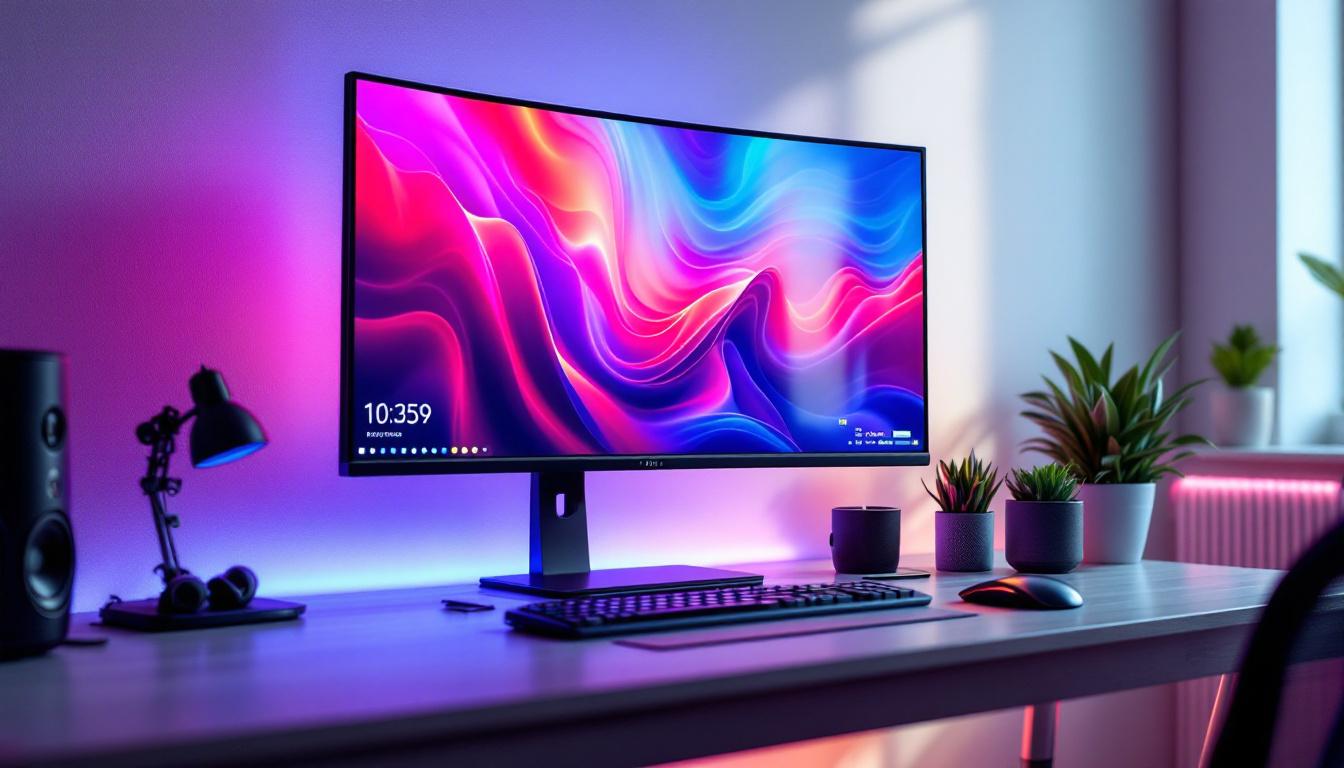 A photograph of a sleek
