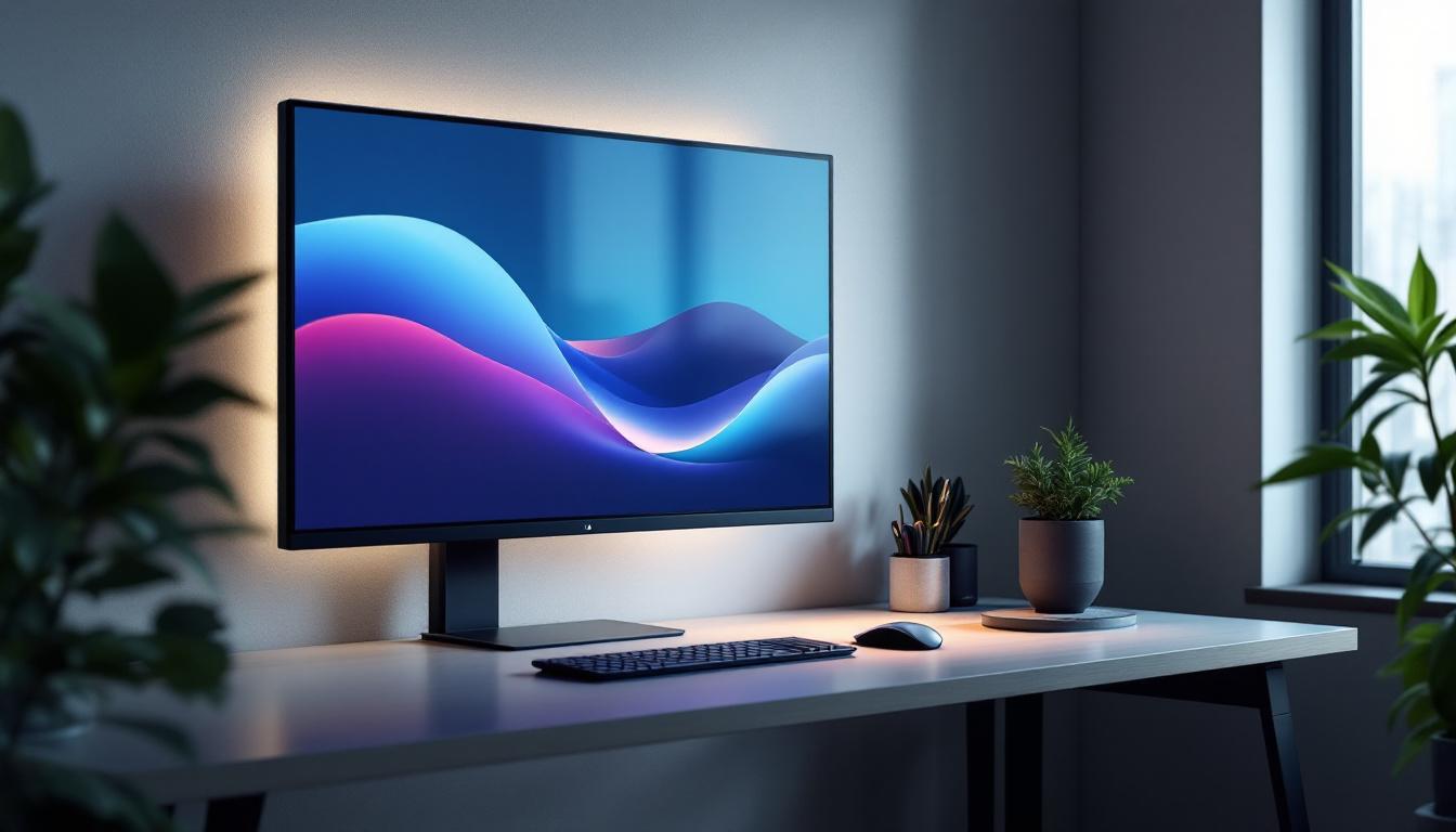 A photograph of a sleek