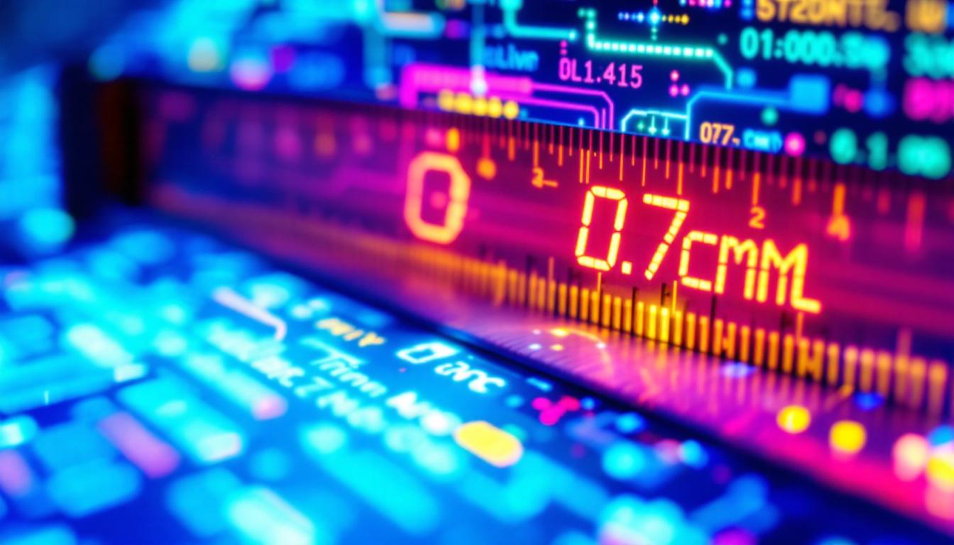 A photograph of a close-up of an led display screen showing vibrant colors and clear text