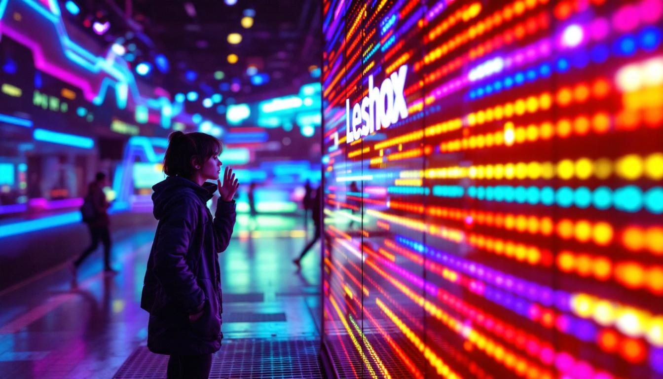 A photograph of a vibrant