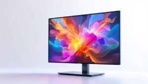 A photograph of a sleek