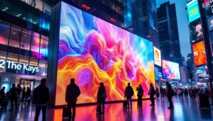 A photograph of a vibrant