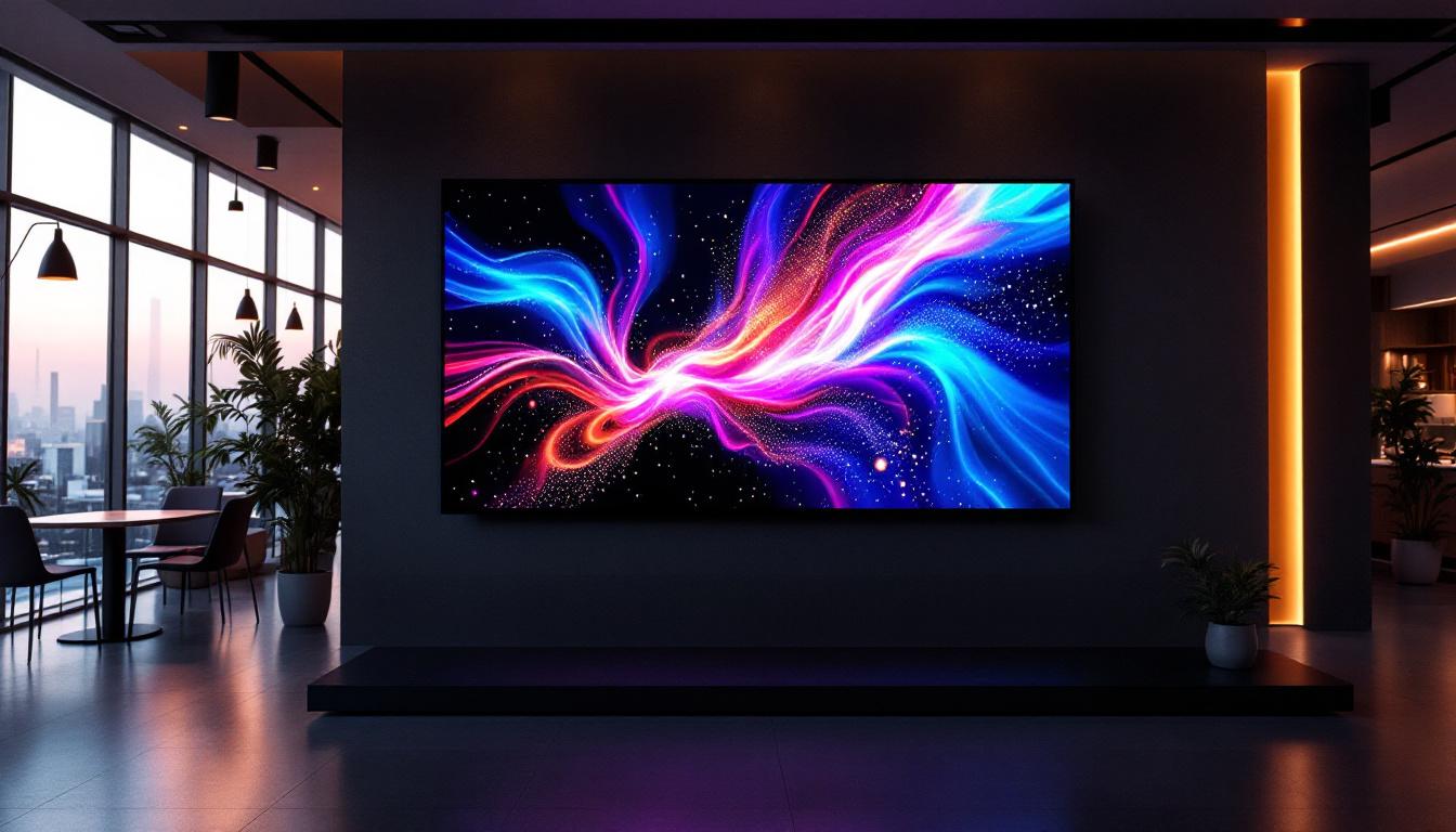 A photograph of a vibrant