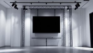 A photograph of a sleek