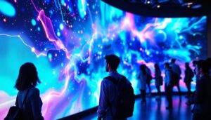 A photograph of a vibrant